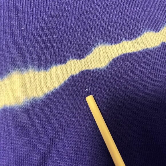 NWT Halston Heritage Open Front Cardigan S Blue Silk Blend Asymmetric Sweater - Picture 9 of 14